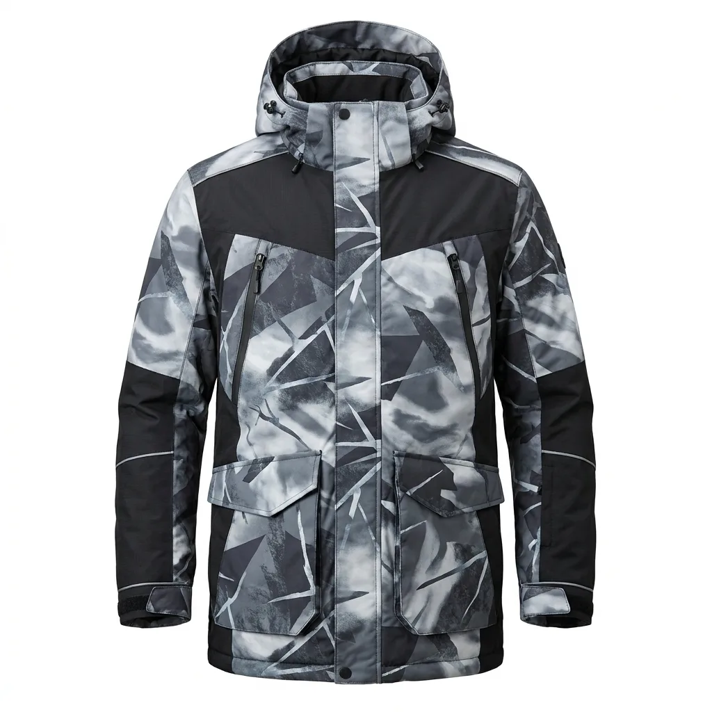 Insulated Camo Parka