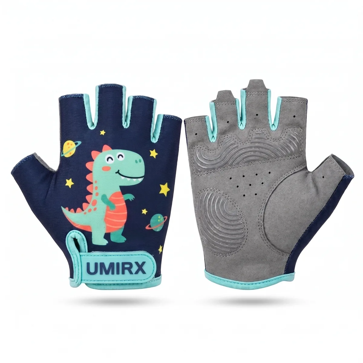 Kids Half-Finger Cycling Gloves