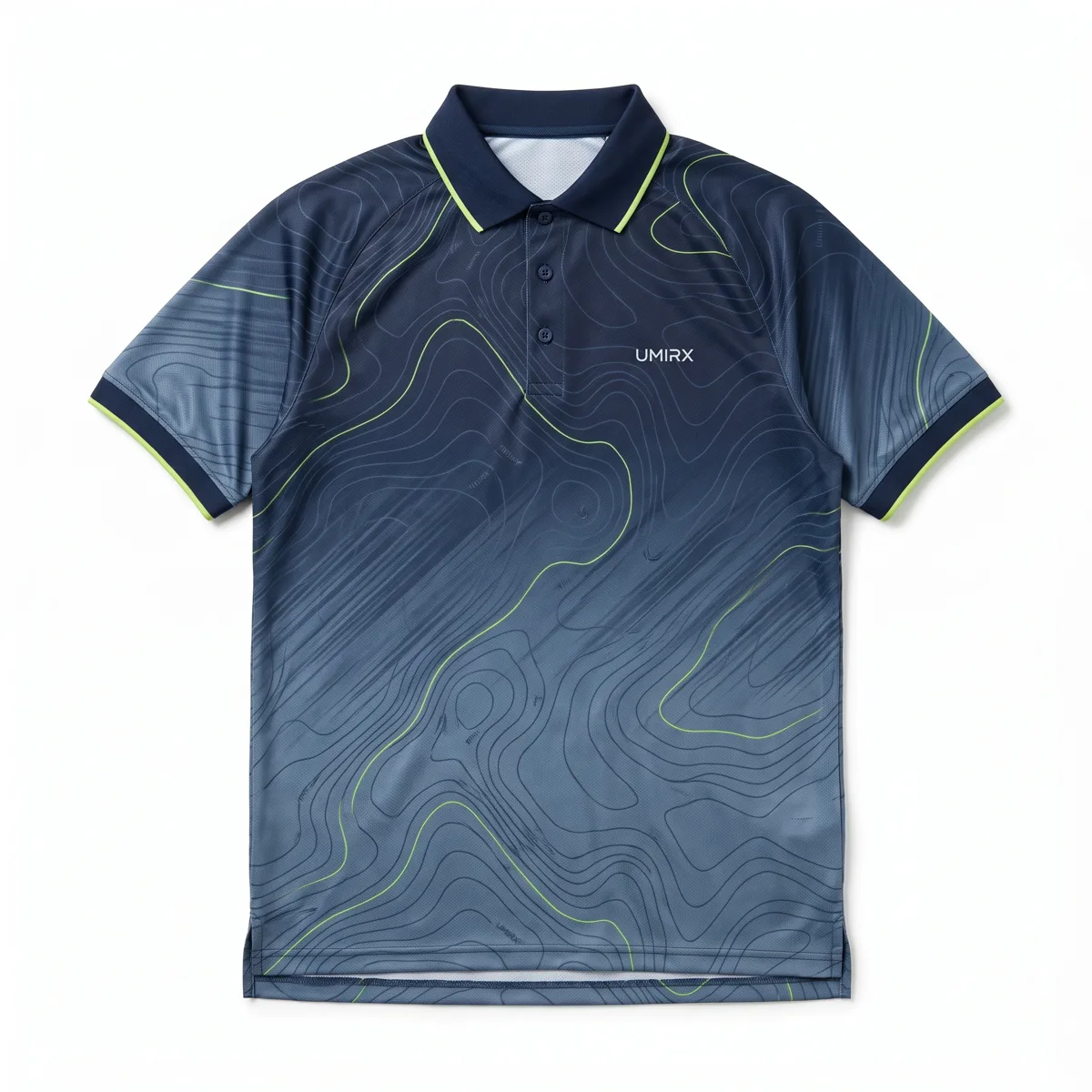 Men's Printed Golf Polo