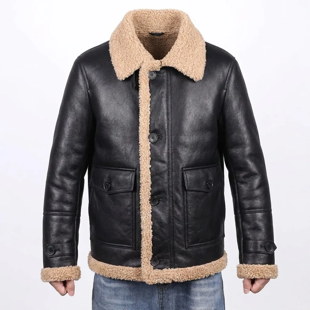 Shearling Bomber Jacket