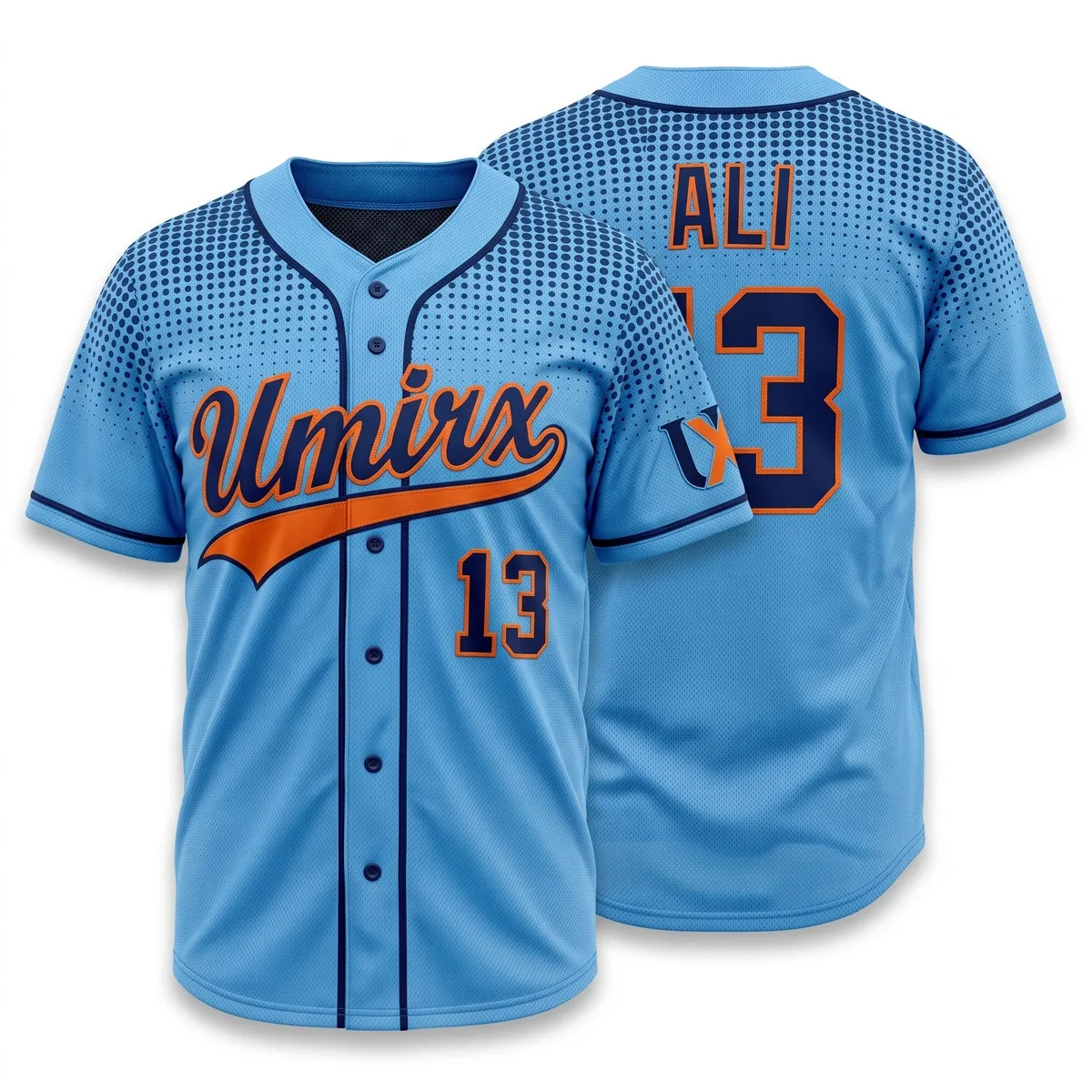 Sublimated Full-Button Softball Jersey